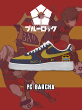 Baskets personnalisées FC Barcha V.1